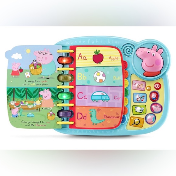 VTech Peppa Pig Learn and Discover - Blue - Picture 3 of 5